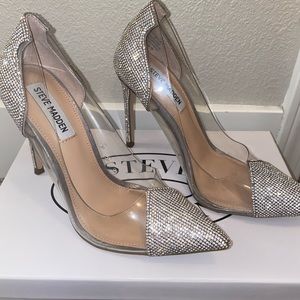 Steve Madden Malibu Rhinestone Pumps 7